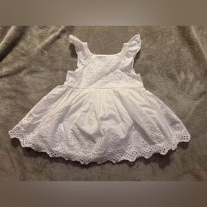 GAP Baby White Eyelet Dress